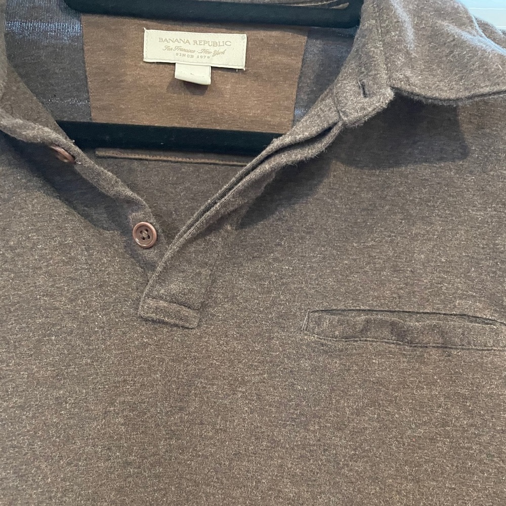 Banana Republic Collared Long Sleeve Shirt - Picture 3 of 4